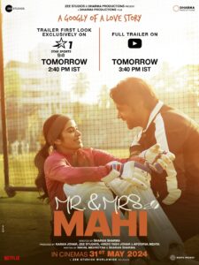 فيلم Mr. & Mrs. Mahi 2024 مترجم اون لاين